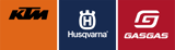 Logo de KTM - HUSQVARNA - GASGAS